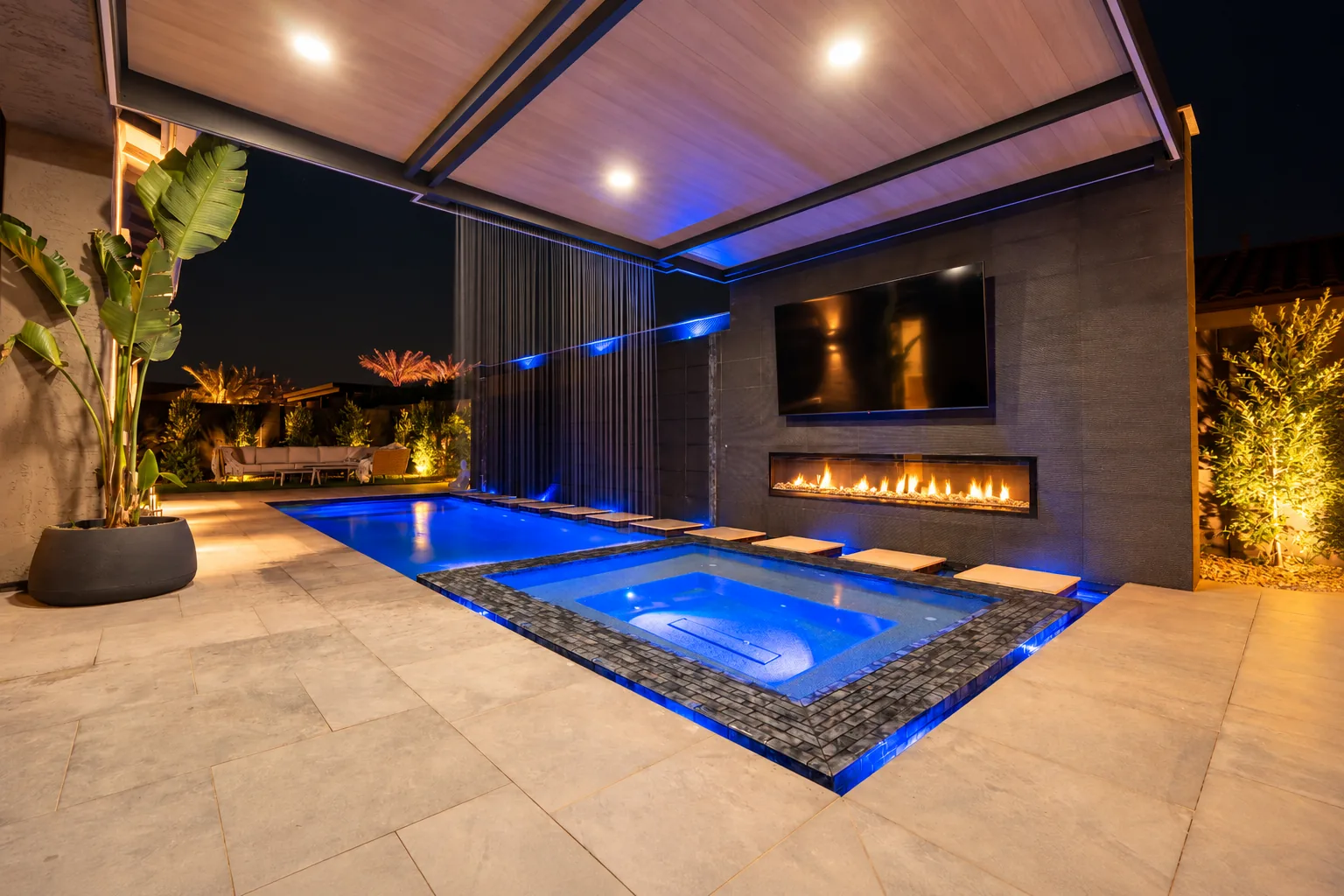 Neon Nightfall — Complete Outdoor Living in Queen Creek, AZ