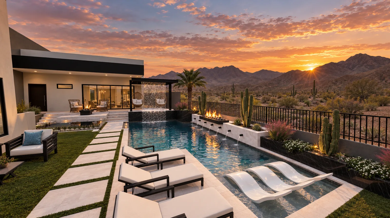 Foothills Falls — Yard Demo & Remodel in Goodyear, AZ