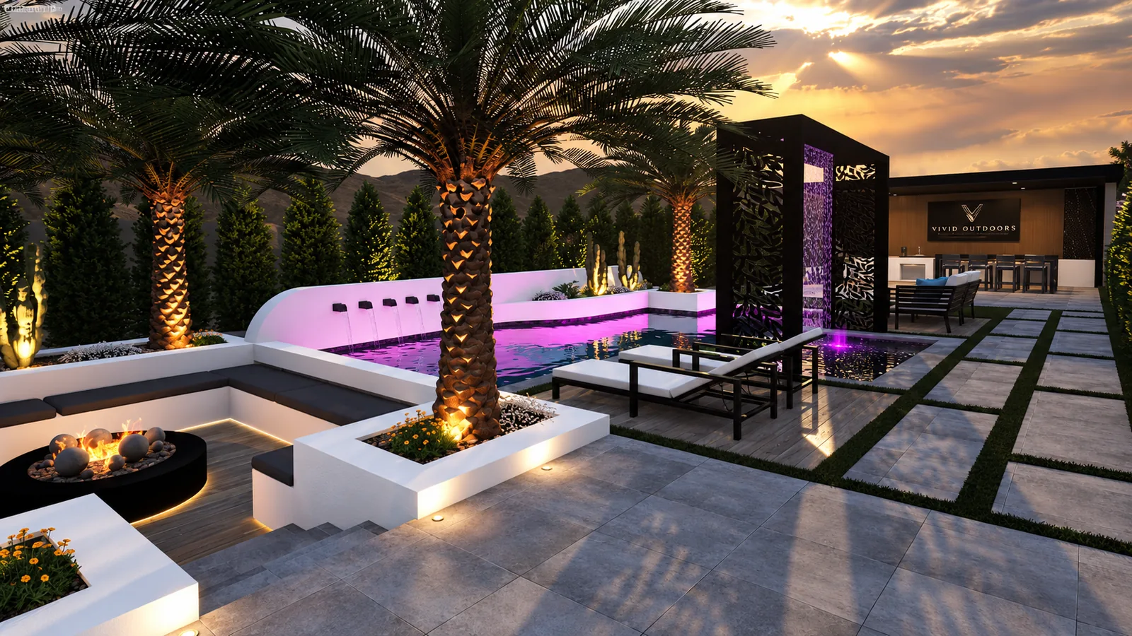Sinking Palms — Complete Outdoor Living in Goodyear, AZ